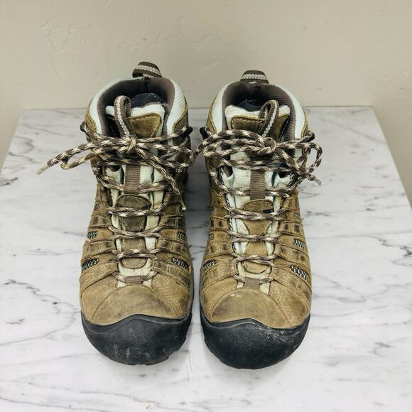 Keen Tan Voyager Hiking Boots Women’s Size 9 - Picture 3 of 10